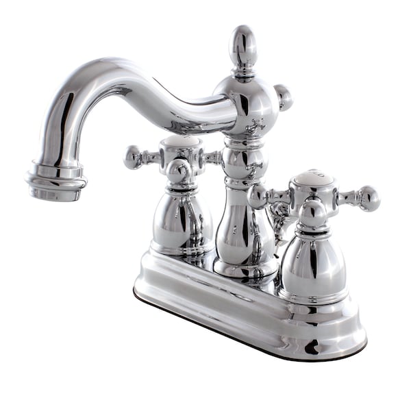 4" Centerset Bathroom Faucet, Chrome